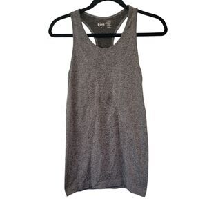 Zyia Active Gray Racerback Tank Top Size Small